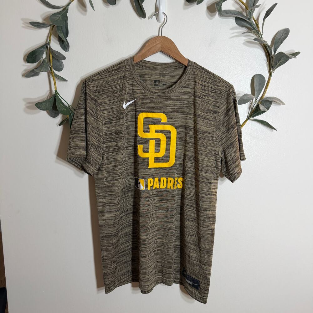 San Diego Padres Nike Brown Tee